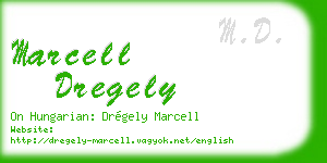 marcell dregely business card